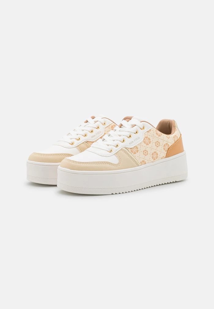 Basket ANNA FIELD Anna Field Trainers Beige Femme | UIQ-5592183